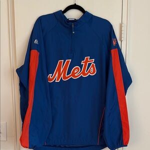 Majestic Cooperstown Collection New York Mets Windbreaker